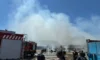 Mustafakemalpaşa’da Fabrika Bahçesinde Yangın