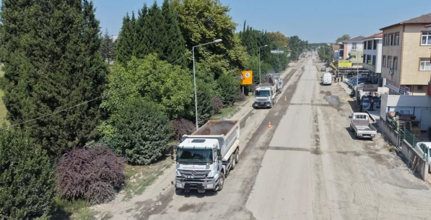Sakarya Arifiye’nin can damarında üst yapı çalışmaları başladı