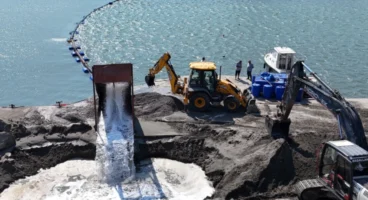 Samsun’da deniz tabanı yenileniyor, kıyılar güçleniyor