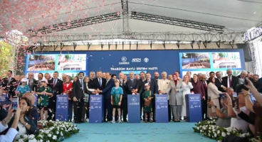 Trabzon’da raylı sistem için butona basıldı!
