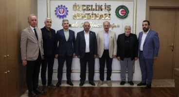 Vedat Bilgin’den Özçelik-İş Sendikası’na ziyaret