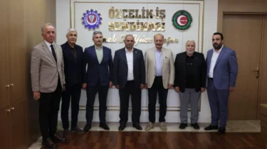 Vedat Bilgin’den Özçelik-İş Sendikası’na ziyaret