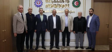 Vedat Bilgin’den Özçelik-İş Sendikası’na ziyaret
