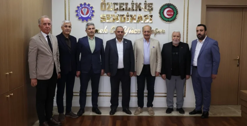 Vedat Bilgin’den Özçelik-İş Sendikası’na ziyaret