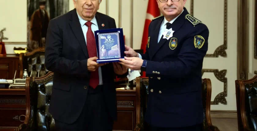 Zabıta Dire başkanından Belediye başkan vekiline ziyaret: